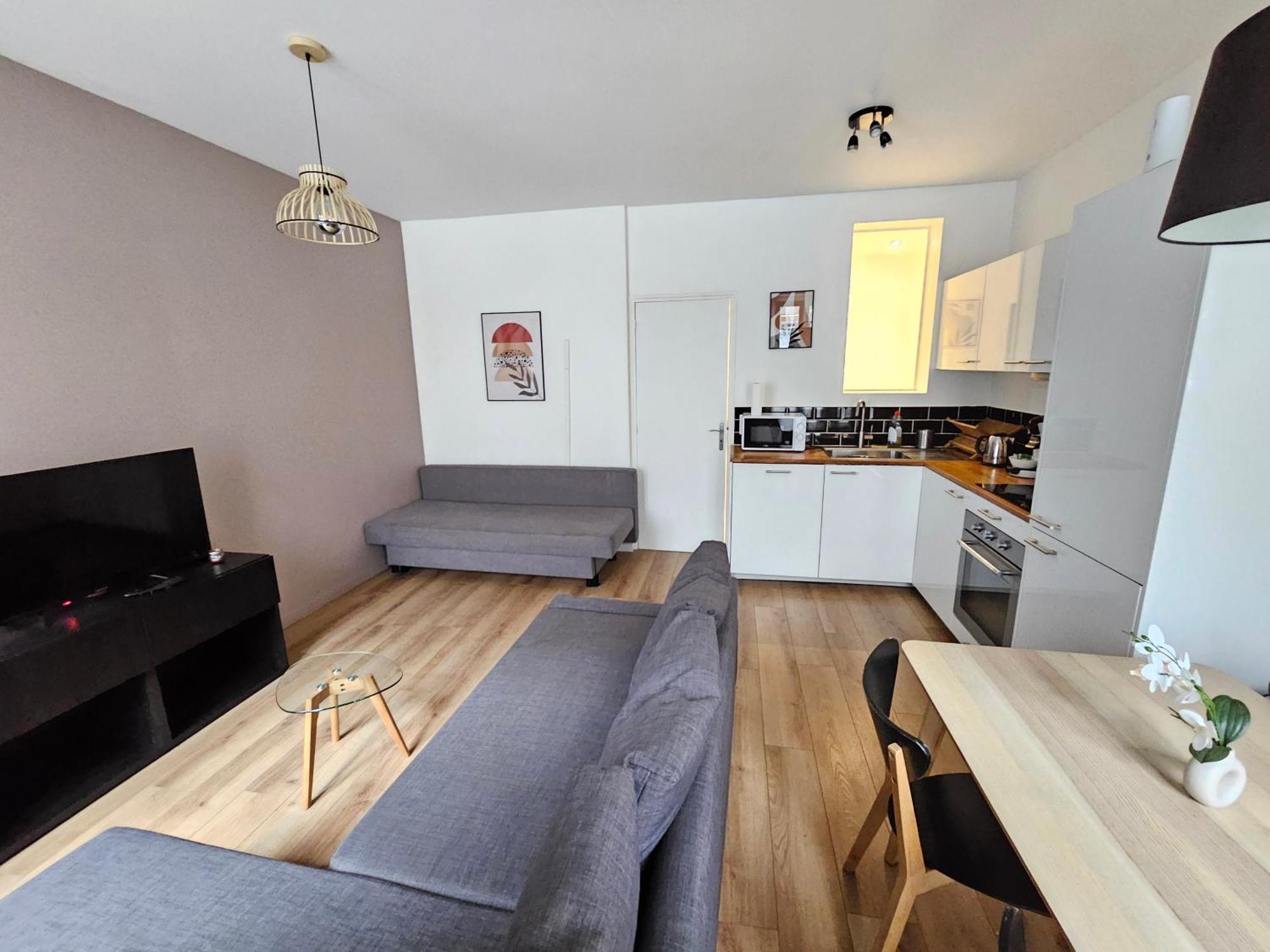 *Appartement Moderne/2 Minutes Du Metro* Saint-Ouen  Extérieur photo